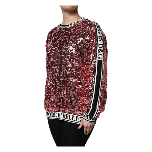 Knitwear > Round-neck Knitwear - - Dolce & Gabbana - Modalova