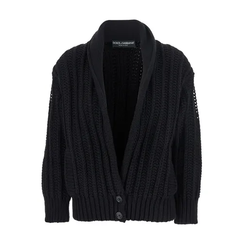 Knitwear > Cardigans - - Dolce & Gabbana - Modalova