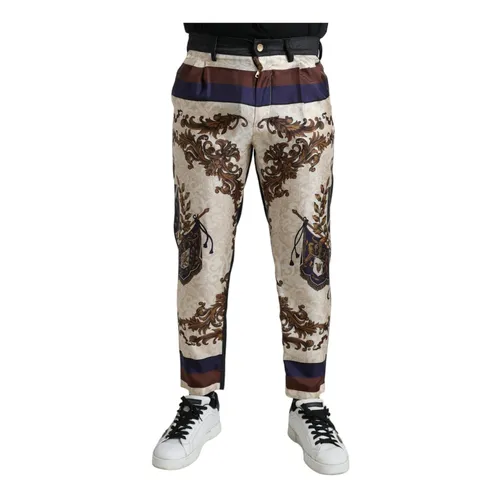 Trousers > Slim-fit Trousers - - Dolce & Gabbana - Modalova