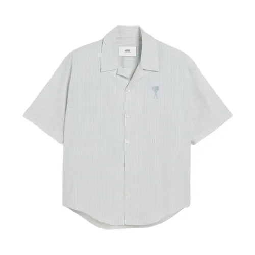 Shirts > Short Sleeve Shirts - - Ami Paris - Modalova