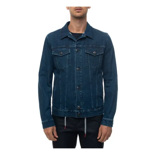 Jackets > Denim Jackets - - Kiton - Modalova