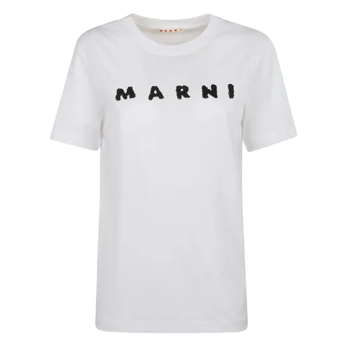 Marni - Tops > T-Shirts - White - Marni - Modalova