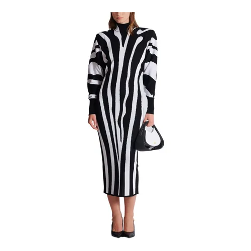 Dresses > Day Dresses > Knitted Dresses - - Balmain - Modalova