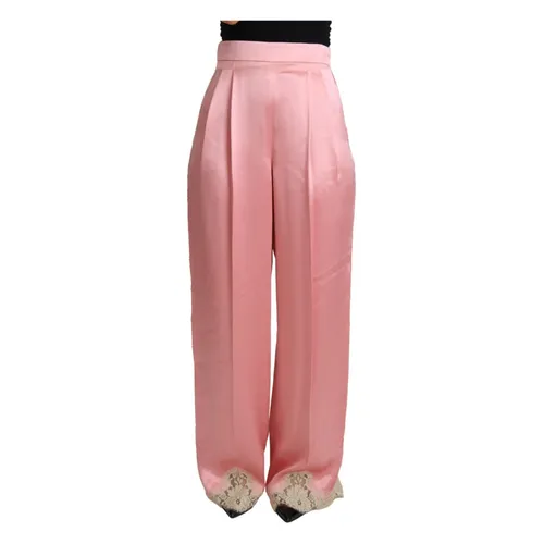 Trousers > Wide Trousers - - Dolce & Gabbana - Modalova