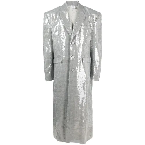 Coats > Single-Breasted Coats - - Vetements - Modalova