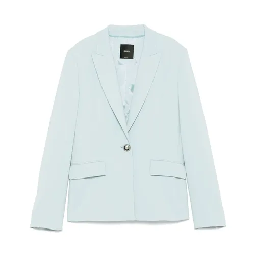 Pinko - Jackets > Blazers - Blue - Pinko - Modalova