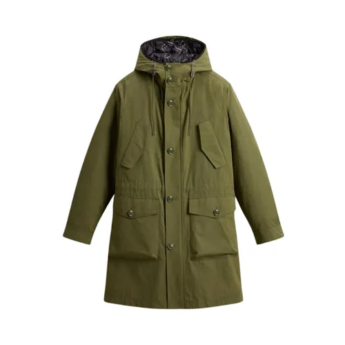 Woolrich - Coats > Parkas - Green - Woolrich - Modalova