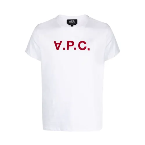 A.p.c. - Tops > T-Shirts - White - A.p.c. - Modalova