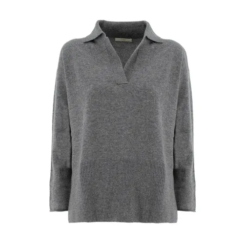 Knitwear > V-neck Knitwear - - Fedeli - Modalova