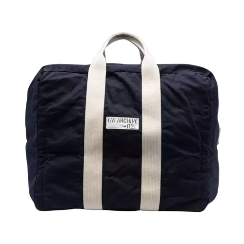 Fay - Bags > Weekend Bags - Blue - Fay - Modalova