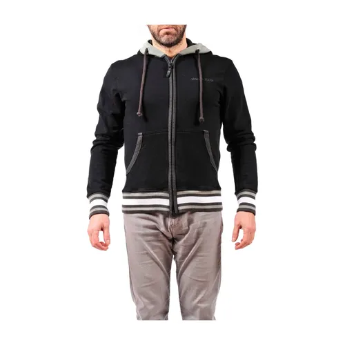 Sweatshirts & Hoodies > Zip-throughs - - Armani Jeans - Modalova