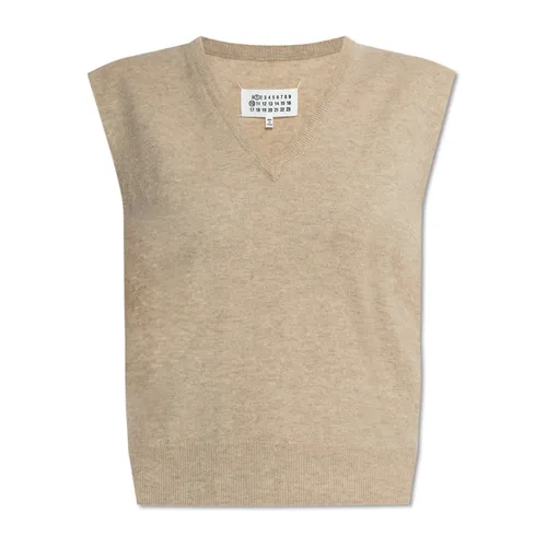 Knitwear > V-neck Knitwear - - Maison Margiela - Modalova
