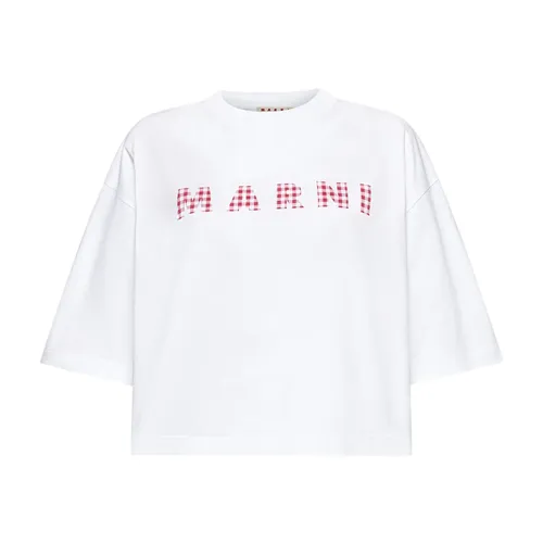 Marni - Tops > T-Shirts - White - Marni - Modalova