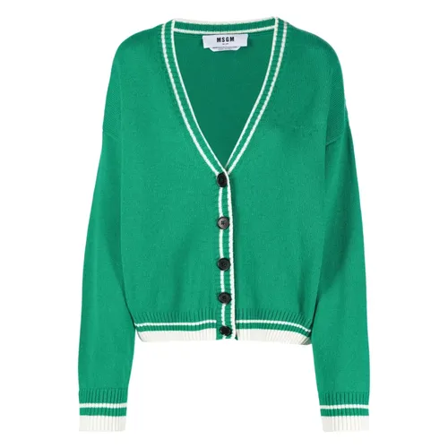 Knitwear > Cardigans - - Msgm - Modalova
