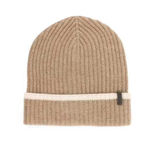 Accessories > Hats > Beanies - - Brunello Cucinelli - Modalova