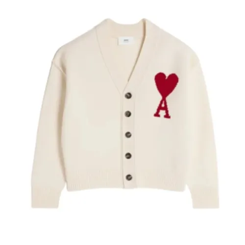 Knitwear > Cardigans - - Ami Paris - Modalova