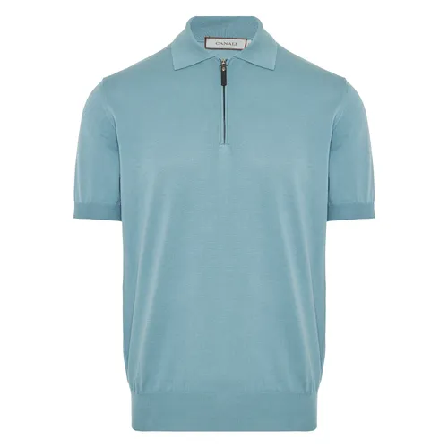 Tops > Polo Shirts - - Canali - Modalova
