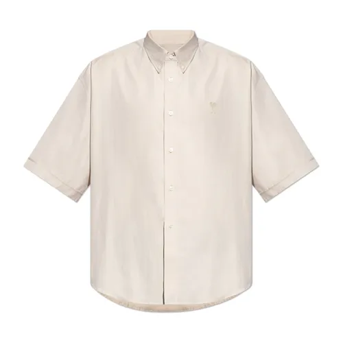 Shirts > Short Sleeve Shirts - - Ami Paris - Modalova