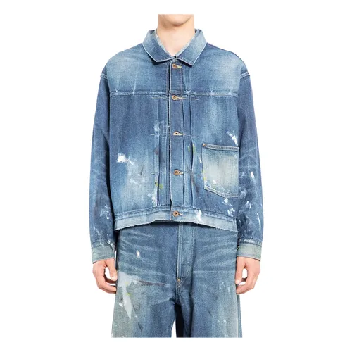 Jackets > Denim Jackets - - Taiga Takahashi - Modalova
