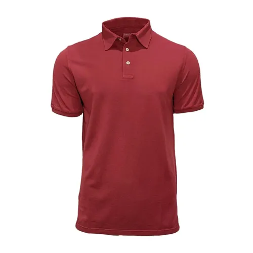 Fedeli - Tops > Polo Shirts - Red - Fedeli - Modalova