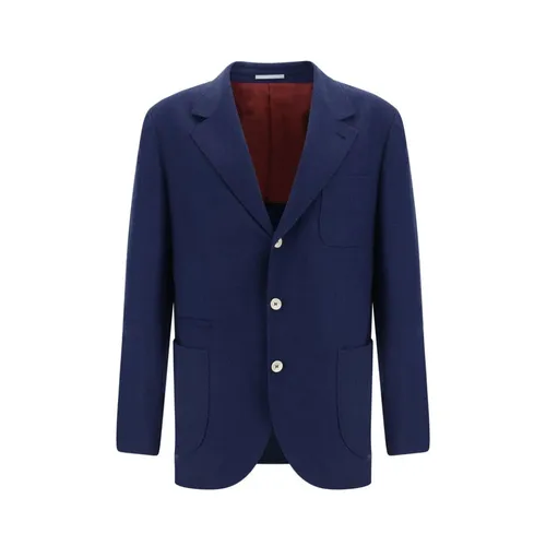 Jackets > Blazers - - Brunello Cucinelli - Modalova