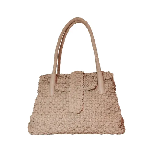 Allan K - Bags > Handbags - Beige - Allan K - Modalova