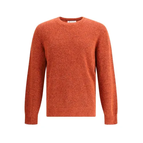 Knitwear > Round-neck Knitwear - - Brunello Cucinelli - Modalova