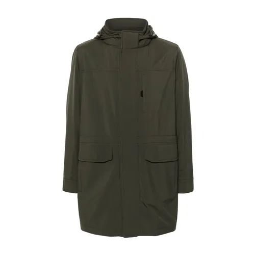 Brioni - Coats > Parkas - Green - Brioni - Modalova