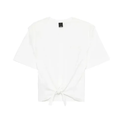 Pinko - Tops > T-Shirts - White - Pinko - Modalova