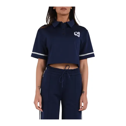 Msgm - Tops > Polo Shirts - Blue - Msgm - Modalova