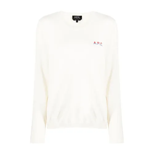 Knitwear > Round-neck Knitwear - - A.p.c. - Modalova