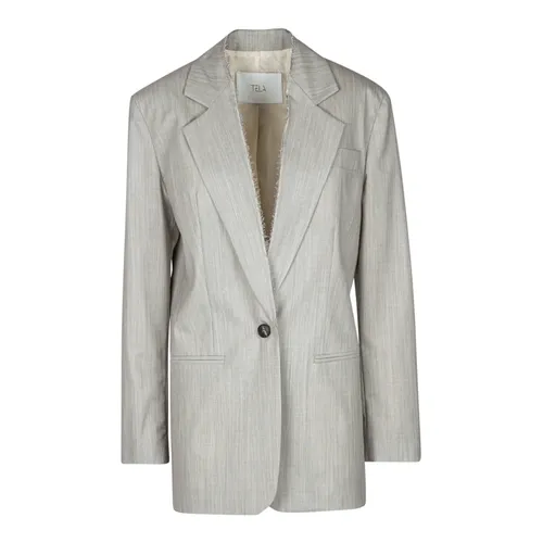 Tela - Jackets > Blazers - Gray - Tela - Modalova