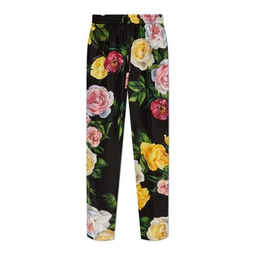 Trousers > Wide Trousers - - Dolce & Gabbana - Modalova