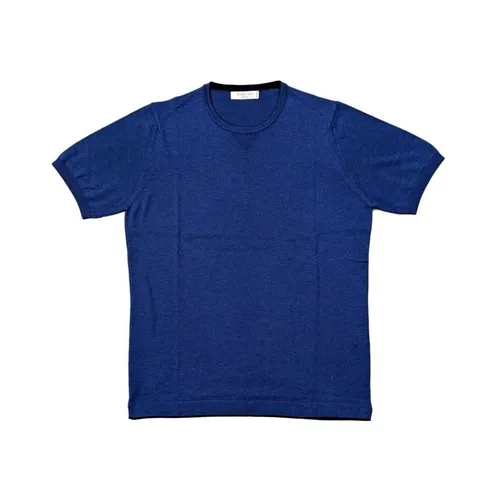 Ferrante - Tops > T-Shirts - Blue - Ferrante - Modalova