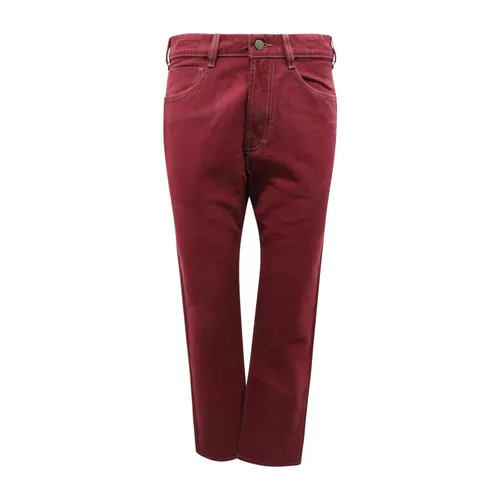 Incotex - Trousers > Chinos - Red - Incotex - Modalova