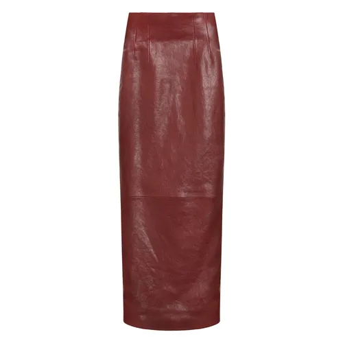 Skirts > Leather Skirts - - Khaite - Modalova