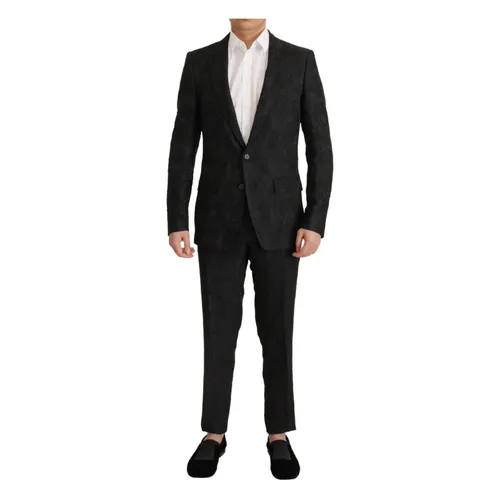 Suits > Suit Sets > Single Breasted Suits - - Dolce & Gabbana - Modalova