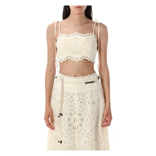 Tops > Sleeveless Tops - - Zimmermann - Modalova