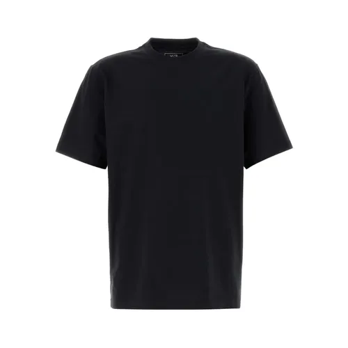 Y-3 - Tops > T-Shirts - Black - Y-3 - Modalova