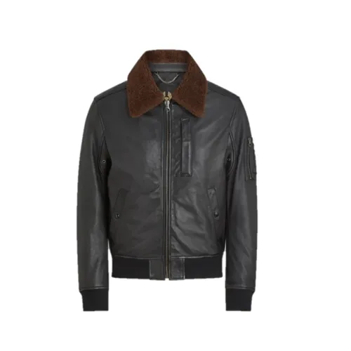 Jackets > Leather Jackets - - Belstaff - Modalova