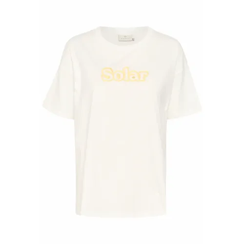 Kaffe - Tops > T-Shirts - White - Kaffe - Modalova