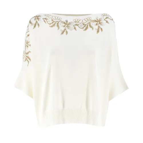 Knitwear > Round-neck Knitwear - - Ermanno Scervino - Modalova