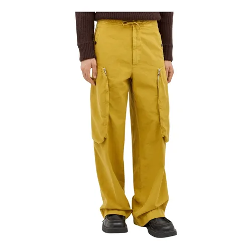Trousers > Straight Trousers - - Dries Van Noten - Modalova