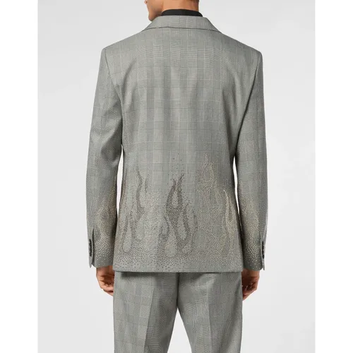 Jackets > Blazers - - Philipp Plein - Modalova