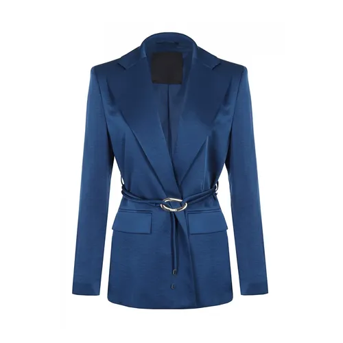 Liu Jo - Jackets > Blazers - Blue - Liu Jo - Modalova