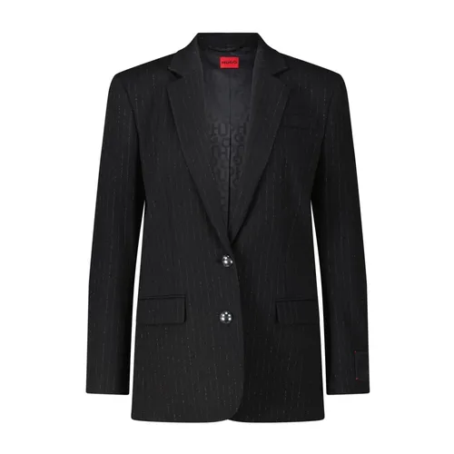 Hugo - Jackets > Blazers - Black - Hugo - Modalova