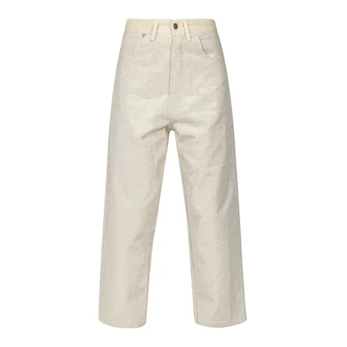 Trousers > Straight Trousers - - Mes Demoiselles - Modalova