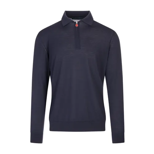 Kiton - Tops > Polo Shirts - Blue - Kiton - Modalova