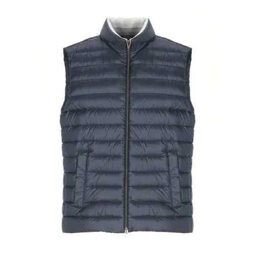 Herno - Jackets > Vests - Blue - Herno - Modalova