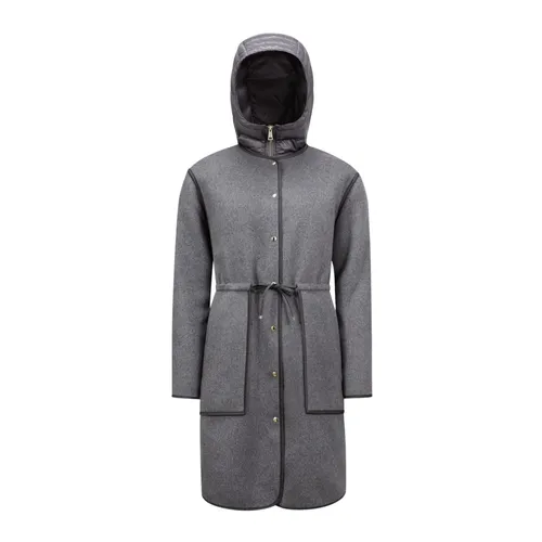 Coats > Single-Breasted Coats - - Moncler - Modalova